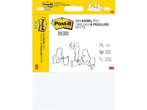 Post-it mini meeting chart 45,7 cm x 38,1 cm blanco
