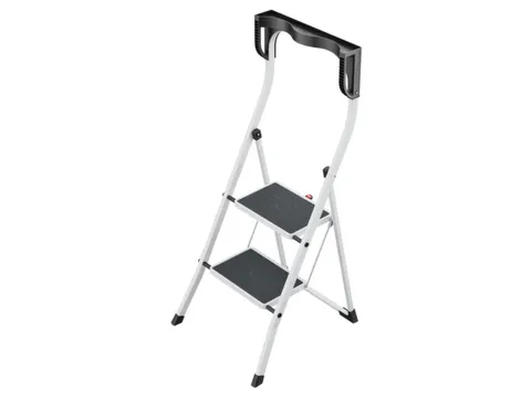 vouwtrapje,2treden m. antislipmatten,HxBxD 1100x480x550mm,staal