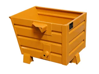 Kiepbak 600x600x800mm 0.30m³ 50kg Draagverm. 500kg Ral2000 - 1