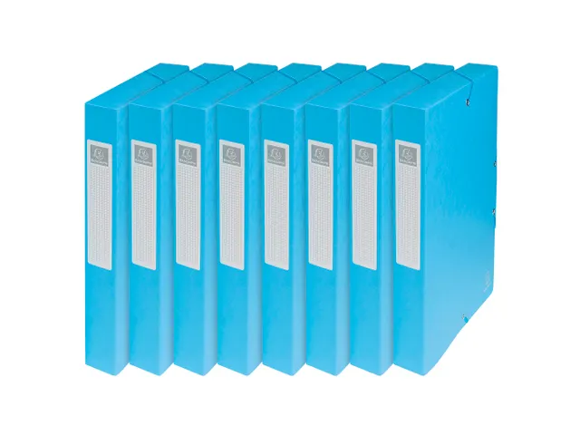 Klasseerdoos glansk. rug 40mm A4 turk.