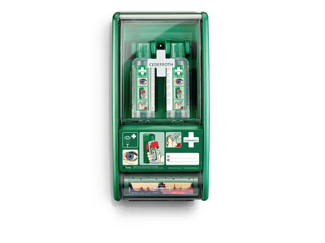 Cederroth oogdouchestation met pleisterdispenser 721500