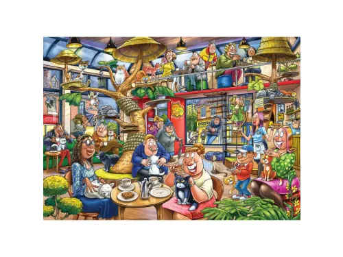 Wasgij Mystery 28 Kat-en-muisspel Puzzel 1000 stukjes