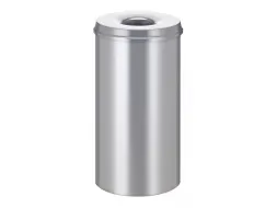 Vlamdovende Papierbak 50 Liter Zilver