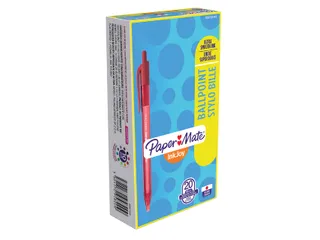 Balpen Paper Mate Inkjoy 100RT medium rood - 3