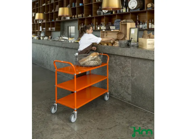 etagewagen,draagverm. 250kg,3etage(s),laadvl. LxB 900x440mm