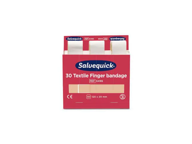 Salvequick 6496 Sparadrap Doigt Long