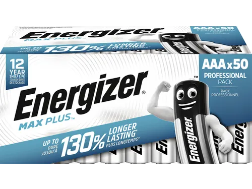 Batterij Energizer Max Plus 50x AAA alkaline