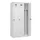 locker voor scheiding van kleding,HxBxD 1850x900x500mm,3vak