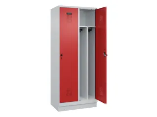 locker voor scheiding van kleding,HxBxD 1950x800x500mm,2vak - 1