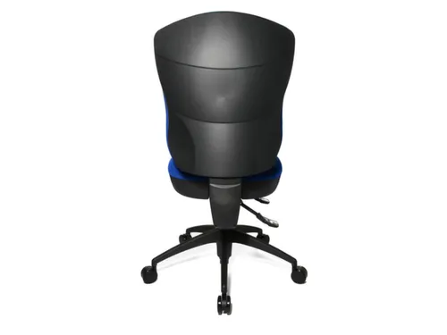 bureaustoel,synchroonmech.,zitting stof blauw,zitting H 430-550mm