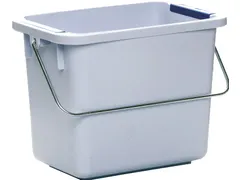 Origo Emmer 6ltr Kunststof G rijs per stuk