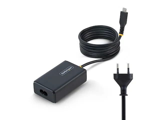 65W USB-C Laptop Oplader met 1.5 Meter Geïntegreerde USB-C Kabel