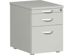 Ladenblok 570x430x600mm 1pennenlade 1lade 1hangmappenframe Lichtgrijs