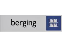 Infobord pictogram berging 165x44mm