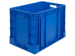 Stapelkrat Pp Hxlxb 420X600X400Mm 80L Blauw