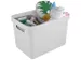 Sigma Home opbergbox 18L wit - 35x24,6x24,3cm