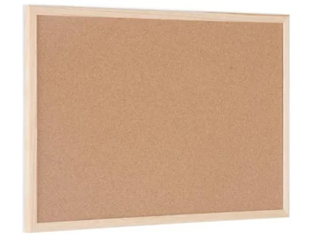 Kurkbord Met Houten Kader 40x60Cm
