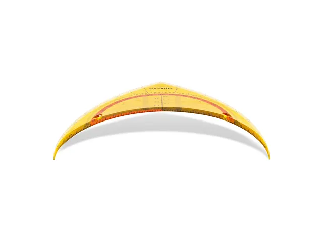 Equerre géométrique GEOflex 14cm Flexible Néon orange