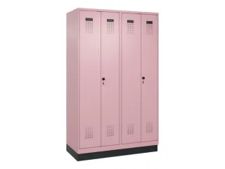 PBM-locker,HxBxD 1950x1200x500mm,4vak,vak B 300mm,draaigrendel - 2