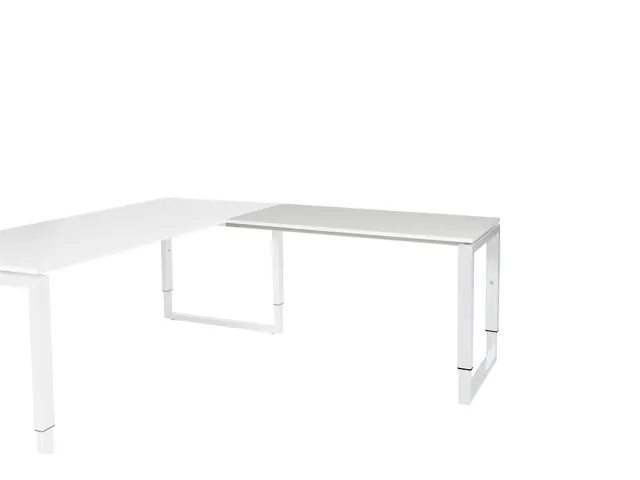 Domino Plus Aanbouw Hoogte Verstelbaar 1200x600mm Wit 25mm Wit