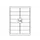 Etiket Rillstab 99.1x38.1mm Wit 1400 Stuks