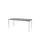 Domino Basic Tafel Vaste Hoogte 1800x800mm Logan Eiken 25mm Alu 4-Poot