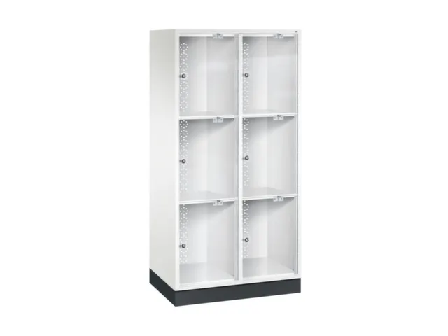 grootvolume-lockersysteem,HxBxD 1750x820x500mm,2x3vakken,cil.-slot