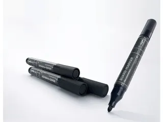 Whiteboardstift Sigel 2-3mm rond zwart - 3