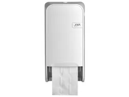 Toiletpapierdispenser Quartzline Q1 systeemrol duo wit 441001