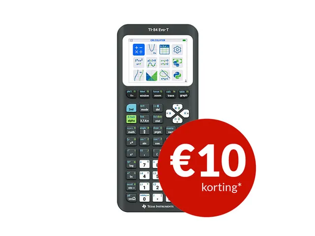 Rekenmachine Texas TI-84 Evo-T zwart