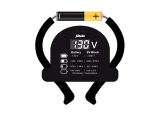 Alecto BTT2 Universele batterijtester voor AA, AAA, C, D en 9V batteri - 4