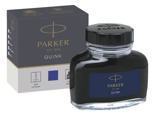 Vulpeninkt Parker Quink permanent 57ml blauw