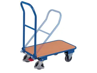 Platformwagen Staalbuis Vouwbaar 150kg Laadvlak 720x450mm Ral 5010 - 1