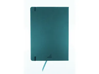 Schetsboek Kangaro A4 dark turquoise PU HC 80 vel 140gr roomwit met el - 6