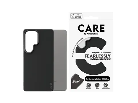 PanzerGlass CARE by Case Black w. Qi Compatible Samsung Galaxy S