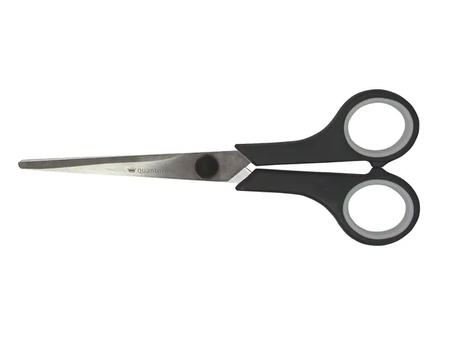 Schaar Quantore 170mm soft grip zwart