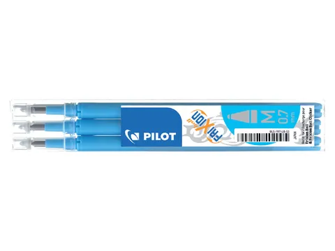 Rollerpenvulling Pilot Frixion Ball 0.7mm Medium punt Lichtblauw