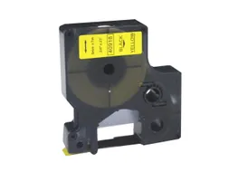 Labeltape Dymo 40918 D1 Compatible 9mmx7m Zwart Op Geel