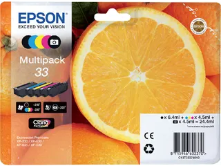 Epson 33 Inktcartridge Multipack Zwart + Kleur (T333740) - 1