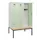 locker met bank,HxBxD 1950x1200x815mm,3vak,vak B 400mm,cilinderslot