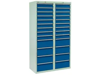ladekast,HxBxD 1800x1000x500mm,26lade(n),centr. vergrendeling - 2