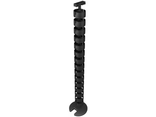 kabelworm,v. bureau,L 820mm,zwart
