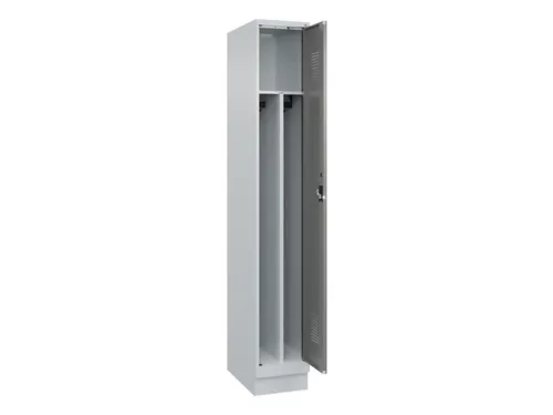 locker voor scheiding van kleding,HxBxD 1950x300x500mm,1vak