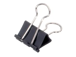Papierklem MAUL 215 foldback 25mm capaciteit 9mm zwart - 3