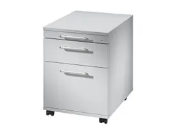 Ladenblok Wit 590x430x580mm Pennenlade 1lade Hangmappenlade Stanggreep