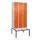 locker met bank,HxBxD 2120x900x815mm,3vak,vak B 300mm,cil.-slot