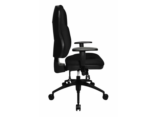 Bureaustoel Topstar Wellpoint 30 zwart stof