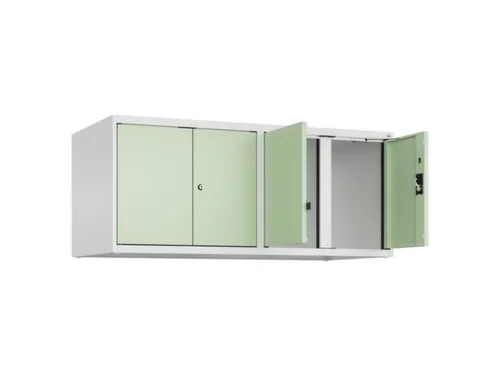 opzetkast,v. locker voor scheiding van kleding,4vak.,vak B 300mm