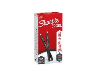 Gelschrijver Sharpie S-Gel Medium punt 0.7mm Zwart - 1
