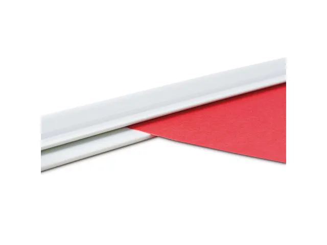 Wandlijst MAUL Express papierrail 50cm zelfklevend wit